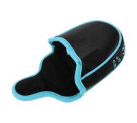 SHERCHPRY Golf Putter Cover Half Mallet Large PU Leather Headcover Butterfly Embroidery Dustproof Lining for Center Shaft Golf Clubs