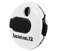 SHERCHPRY Golf Score Counter Clip White, Portable Stroke Tally Counter with Hat Attachment, Golf Accessories for Men’S Outdoor Use