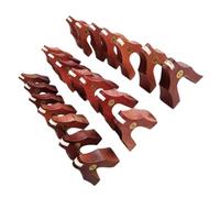SHERCHPRY Guzheng Bridges 21Pcs Wooden Guzheng Replacement Accessories for Chinese Zither Music Instruments