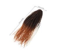 SHERCHPRY Heat-resistant Brazilian Deep Wave Crochet Hair Extensions Lightweight Micro Braiding Synthetic Afro Braids for Women Comfortable Water Wave Styling for African Hairstyles