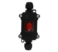 SHERCHPRY Heavy Duty 2 Position Toggle Switch Inline Cord Rocker Switch Replacement 12v 24v 25a with Waterproof PC Material for Outdoor Use for Industrial Equipment