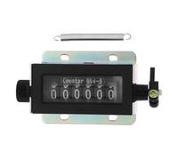 SHERCHPRY Industrial Manual Mechanical 6-Digit Tally Counter Handheld Clicker for Accurate Counting Suitable for Punch Machines and Sports Events