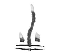 SHERCHPRY Japanese Style Kawaii Cat Ears and Tail Set Lightweight Furry Animal Cosplay Accessories for Adults -inspired Dress Up Halloween Party