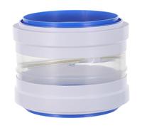 SHERCHPRY Kitchen Exhaust Check Valve PVC One Way Duct Backdraft Valve High Temperature Resistance Easy Maintenance Commercial Kitchens