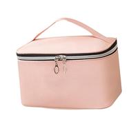 SHERCHPRY Large Cosmetic Bag Travel Portable Makeup Case Zipper for Toiletries Storage and Makeup Organization Trips Random Style
