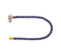 SHERCHPRY Magnetic Base Adjustable Coolant Hose with Flat Nozzle 600mm for Cnc Machine Tool Cooling Spray System Milling Lathe Air Mist Sprayer with Quick Connector