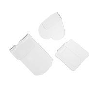 SHERCHPRY Makeup Mixing Palette 3Pcs 10X6Cm Handheld Acrylic Nail Art Color Palette for DIY Salon Use