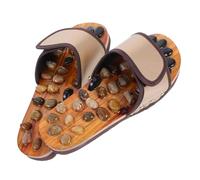 SHERCHPRY Massage Slippers with Pebble Stimulating Acupressure for Feet Non-Slip Therapy Sandals Indoor Outdoor Use Boosts Circulation and Comfort