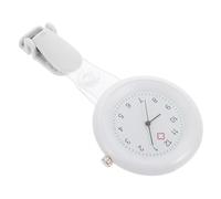 SHERCHPRY Medical Nurse Fob Watch Hanging Pendant Quartz Watch for Doctors Nurses Lightweight Plastic Case Face
