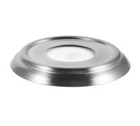 SHERCHPRY Metal Surround Plate, Tub Remodeling Ring with Foam Gasket, Rustfree and Leak Prevention for Bathroom Use, 1-1/2 Inch ID and 3-5/8 Inch OD