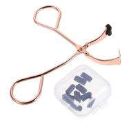 SHERCHPRY Mini Partial Eyelash Curler for Short Lashes, Lash Curling Tool Featuring Portable Size for On-the-Go Eye Makeup