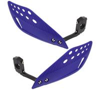 SHERCHPRY Motorcycle Handguards 1 Pair Blue Pp Plastic Hand Guard Protector for Handlebars and Hands with Easy Installation Suitable for Dirt Bikes