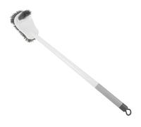 SHERCHPRY Multi-purpose Long Handled Toilet Brush with Strong Cleaning Power, Plastic Bathroom Cleaning Accessory for Bathtub and Household Floor Use