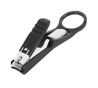 SHERCHPRY Nail Scissors Magnifying Glass Elderly Toe Nail Clippers Precision File Comfortable Grip Home Professional Use Random Style