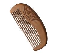 SHERCHPRY Natural Wood Fine Tooth Comb for Women Chinese Style Detangling Hair Comb Design Comfortable and Practical for All Hair Types Choice for Friends