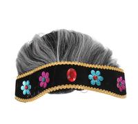 SHERCHPRY Old Lady Wig Grandma Wig for Boys and Girls Elderly Costume Cosplay for School Plays