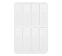 SHERCHPRY Page Markers Tabs Professional Highlight Strips White BOPP Highly Visible Semi-Transparent Adhesive for Reading Notes and Sorting 8 Books 15pcs/Book
