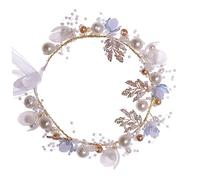 SHERCHPRY Pearl Flower Bridal Headband Elegant Bride Hairband for Weddings Parties and Special Events Comfortable and Durable Pearl Headdress for Photography and Memorable Moments