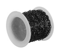 SHERCHPRY Plastic Safety Barrier Chain 5Mm X 20Mm, 5-Meter Warning Protective Safety Chain Links for Parking Lot, Crowd Control, Temporary Security Barricade