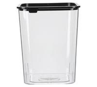 SHERCHPRY Plastic Trash Can 15l with Thickened Firm Base Compact Waste Paper Basket for Office and Room the House Modern Style Lidless Garbage Basket