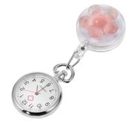 SHERCHPRY Portable Quartz Clip on Watch for Nurses and Students Featuring a Stretchable, Practical Design Glass and Alloy Materials, for Graduation Party and Daily Nursing Use