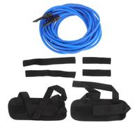 SHERCHPRY Professional Ankle Strap Band Resistance Training Bands for Fitness Training with Portable Elastic Rope and Firming Fanny Features Suitable for Men and Women Outdoor Exercise
