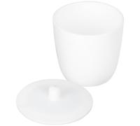 SHERCHPRY PTFE Crucible with Lid 100ml Laboratory Melting Furnace Crucibles for Metal Melting and Gold Testing Kit for Forging and Scientific Experiments