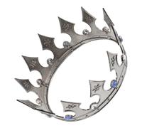 SHERCHPRY Queen Tiara Crown for Girls Royal Crown for Dress up Medieval Headband Baroque Throne Stage Performances for Parties and Photoshoots