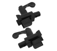 SHERCHPRY Quick Release Wheelchair Footrest Mount Bracket Compatible with 22mm Diameter Pipes Plastic Locking Footrest Holder with Stable Locking and Ergonomic Support for Daily Mobility