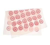 SHERCHPRY Red Ceramic Transfers Paper Sheet Variety of Patterns for Pottery Clay Transfer, Do Not Fade, Suitable for Ceramic Piece and Sculptures, for Crafters and Artists Using Underglaze