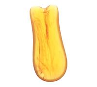 SHERCHPRY Resin Gua Sha Facial Scraping Massage Tool Amber Fish-shaped Board for Face and Neck Acupoint Therapy Full-body Muscle Relief Skin Care