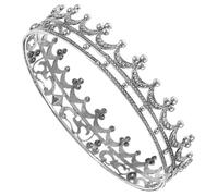 SHERCHPRY Retro Baroque Crown for Men Elegant Antique Headpiece for Party Stage Performance Halloween Costume Accessory Stable and Exquisitely Designed