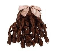 SHERCHPRY Retro Curly Ponytail Wig Lace Front Hair Accessory for Women Cosplay Hairpiece