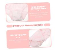 SHERCHPRY Reusable Adult Incontinence Diaper Pants for Elderly Breathable Urinary Underwear with High Absorption and Leakproof Design Comfortable Washable Protection for Seniors XL Pink