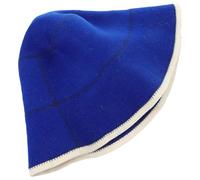 SHERCHPRY Reusable Wool Sauna Hat Comfortable Water Absorbent Fisherman Cap for Men and Women Lightweight Portable Bath Accessory Protects Against Overheating and Eye Damage for Home and