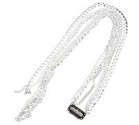 SHERCHPRY Rhinestone Tassel Hair Chain Clip Elegant Crystal Hair Accessory for Women Comfortable Secure Fit for Any Occasion for Fashionable Styles