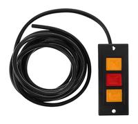 SHERCHPRY Roller Shutter Door Control Switch Replacement with 3-meter Cable, Wall-mounted Electric Pushbutton for Garage, Warehouse, Security Door Automation and Contractor Use