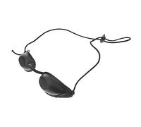 SHERCHPRY Safety Goggles Eye Patch for Ipl Treatment Cosmetic Protective for and Infrared LED Light Therapy Hard Eyepatch in Black Suitable for Intense Pulsed Light and Laser Beauty Sessions