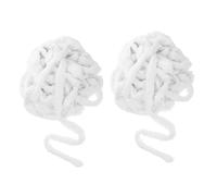 SHERCHPRY Salon White Cotton Roll Coil 2pcs 175g Absorbent Hairdressing Cotton Strips for Perming and Hair Coloring for Manicure Pedicure and Professional Hair Care Use