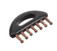 SHERCHPRY Sandalwood Meridian Comb Wooden Scalp Massager Wide Tooth Hair and Beard Grooming Tool for Men Women Gentle Detangling and Head Massage