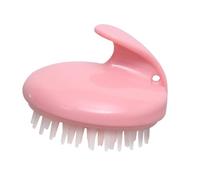SHERCHPRY Scalp Massage Brush for Adults and Soft Silicone Shampoo Brush with Ergonomic Grip Gentle Head Cleaning Massager to Stimulate Scalp and Promote Hair Growth Pink