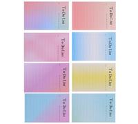 SHERCHPRY Self-stick Notepads Memo Pads Stickers Book for School Supplies