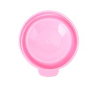 SHERCHPRY Silicone Folding Facial Mask Bowl Diy Mask Mixing Bowl Peach Red Compact Makeup Tool for Home Skin Care