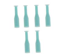 SHERCHPRY Silicone Lens Suction Cup 8pcs Soft Hard Lens Handler Stick Tool Anti-Slip Hygienic Portable Suitable for RGP and Soft Lenses Without Bottle for Travel Home Use Green
