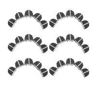 SHERCHPRY Slider Fader Knobs with Stylish Visual Upgrade 4mm Replacement Caps 30pcs Rubber Easy Installation for Mixer Console for Audio Console Parts in Music Production and Dj Setups