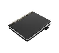 SHERCHPRY Small A6 Alphabetical Address Book with Tabs, 128 Pages Phone Number Directory Organizer Notebook, Black Personal Alphabet Index Phone Address Log Keeper for Office and Home Use