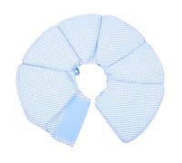 SHERCHPRY Soft Blue Sponge Pet Collar for Dogs and Cats, Multi-functional Anti-bite Protective Neck Circle Reducing, Post Surgery Pet Supplies