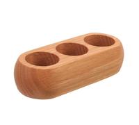 SHERCHPRY Solid Wood Display Box for Essential Oil Bottle Storage Oak Shelf Organizer for Aromatherapy Oil Organizer Wood Tabletop