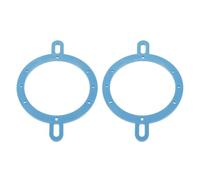 SHERCHPRY Speaker Spacer Adapter for Car Door Speakers, 2Pcs Plastic Brackets for 3.5" 4" Vehicle’s Center Channel Speaker Upgrade and Audio Modification