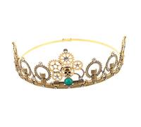 SHERCHPRY Steampunk Skull Crown Headband for Women Vintage Aged Gear Design Rhinestone Details Lightweight Performance Hair Hoop for Cosplay Party Masquerade Halloween